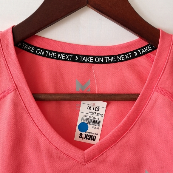 Mission Women's NWT (Coral) Medium sport tshirt - Picture 2 of 4
